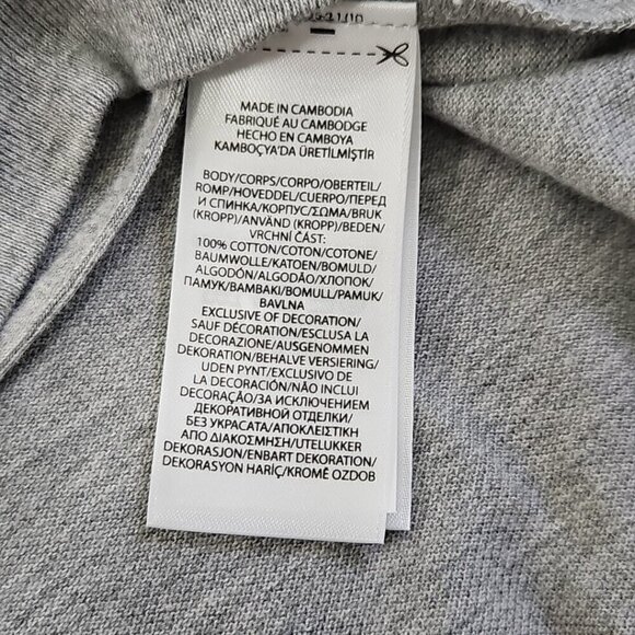 Polo Ralph Lauren Men Big & Tall Pullover Grey XXL 1/4 Zip Double Knit Pony NWT - Picture 3 of 16